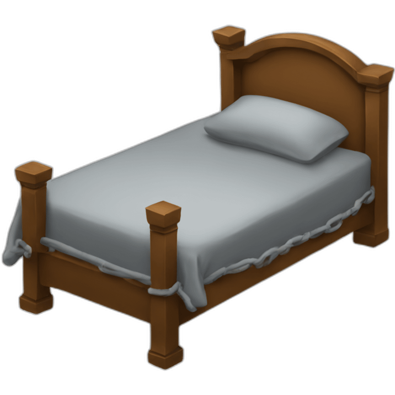 bed-chained emoji