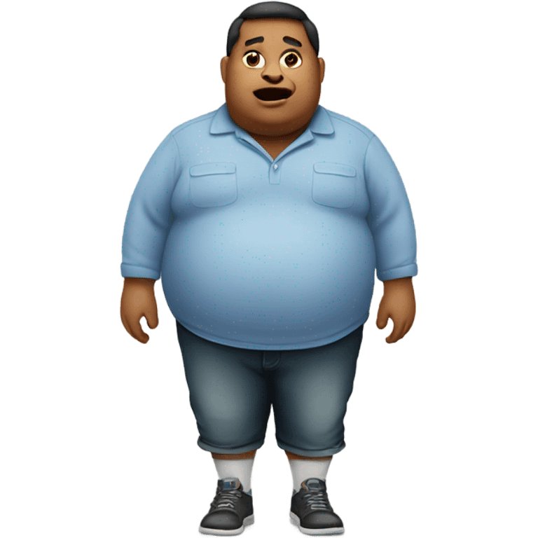 Obese emoji