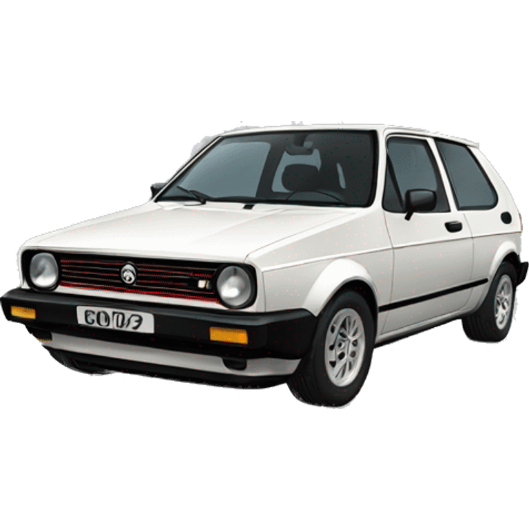 Golf mk2  emoji