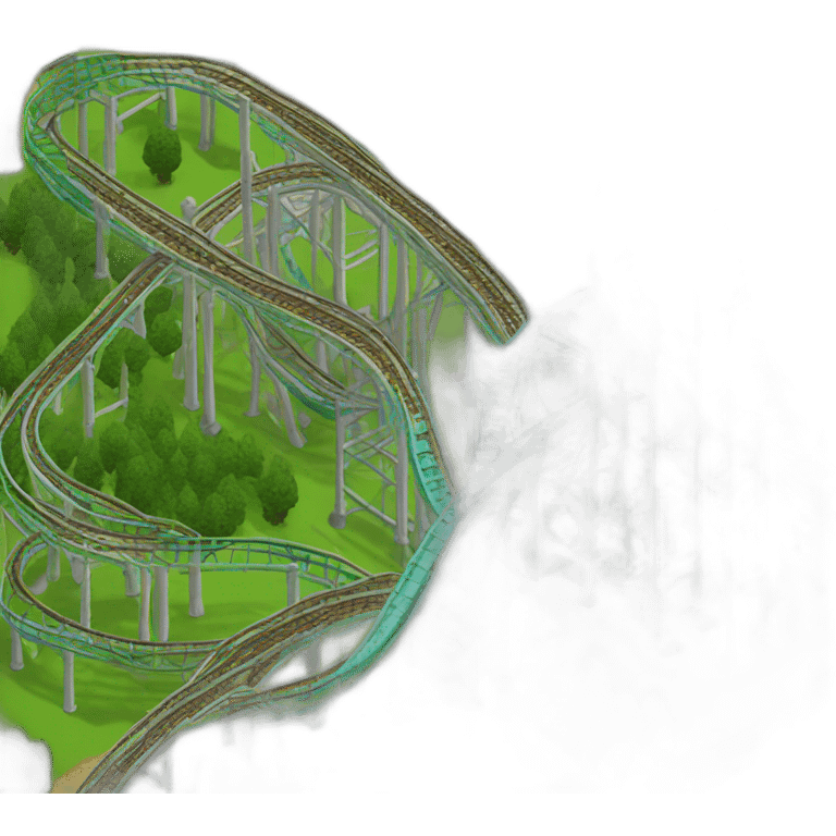 roller coaster tycoon 1 parc map emoji