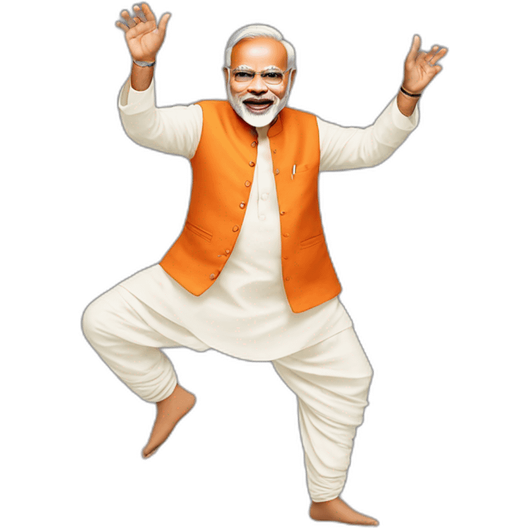 Narendra modi dancing emoji