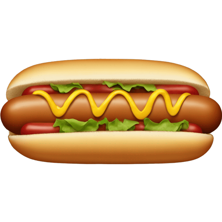 Hot dog in house emoji