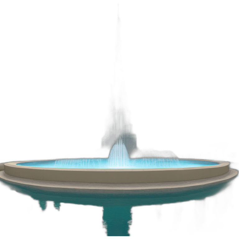 Dubai-Fountain-burj-khalifa emoji