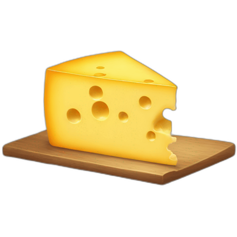 a piece of cheese emoji