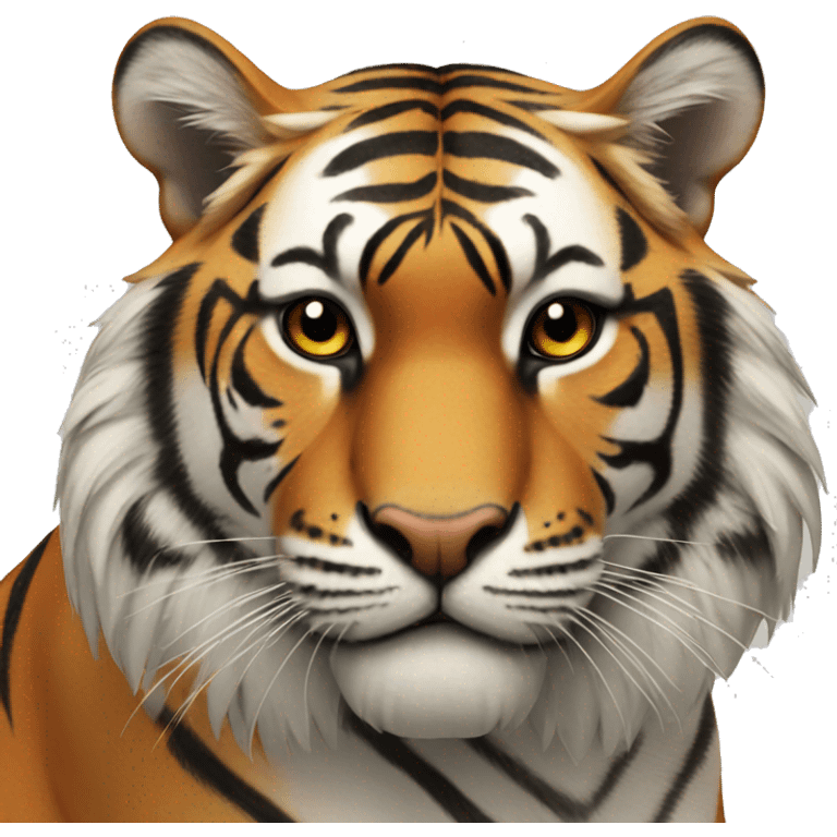 Tiger head  emoji