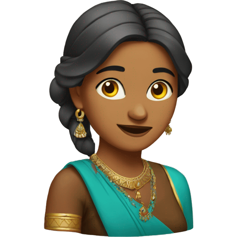 indian lady emoji