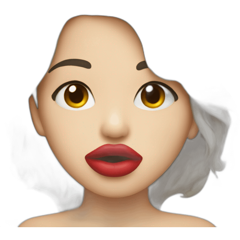 kiss lip emoji