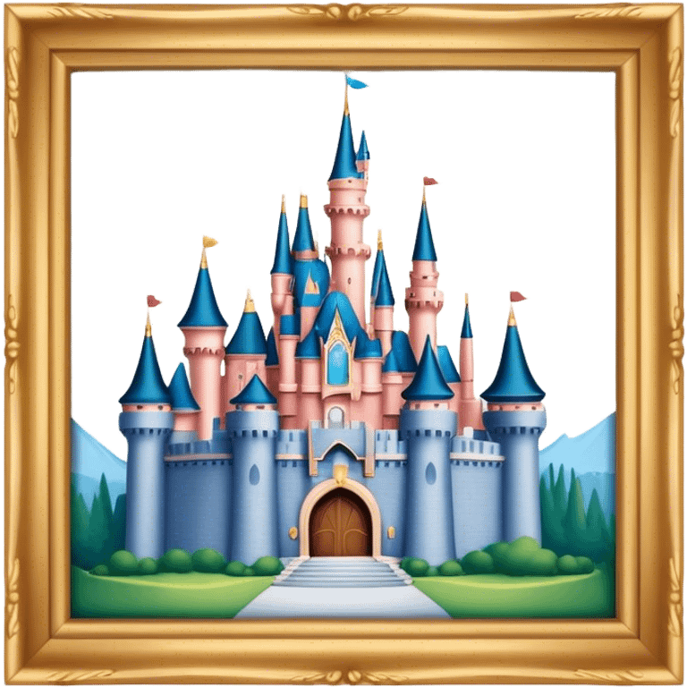 Disney castle  emoji