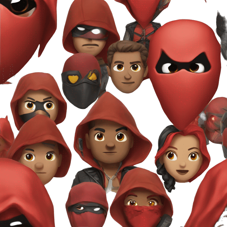 red hood emoji