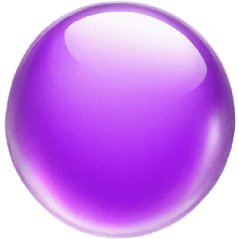 purple bubbles sparkling  emoji