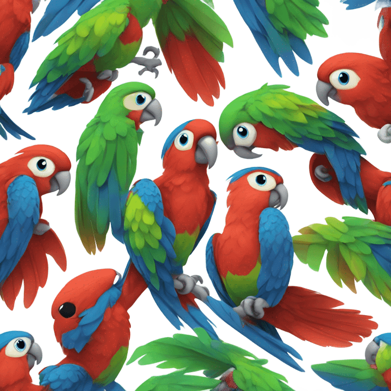 Parrot emoji