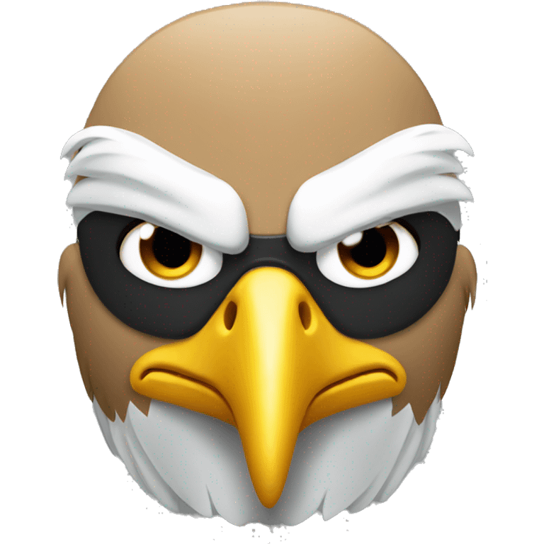 Gangster bald eagle emoji