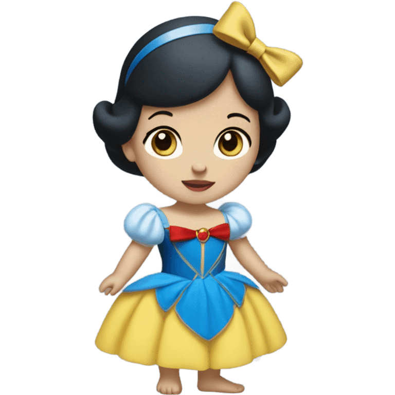 Infant Princess Snow White Blue Eyes emoji