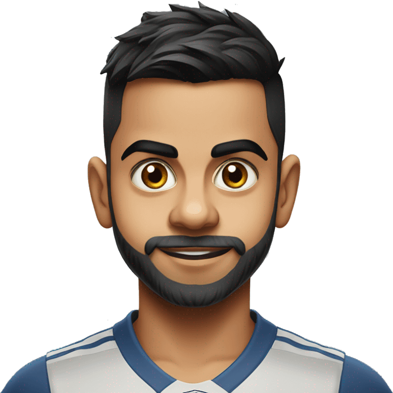 Young virat kohli emoji