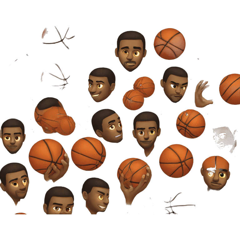 basketball player emoji