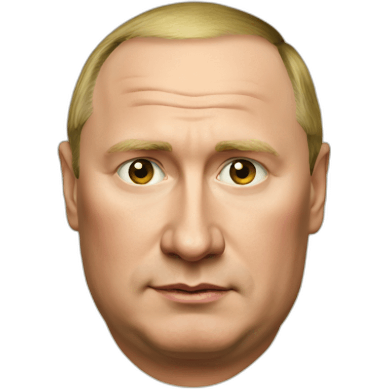 fat putin portrait emoji