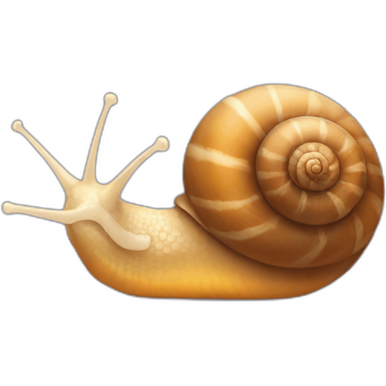 a single snail shell emoji