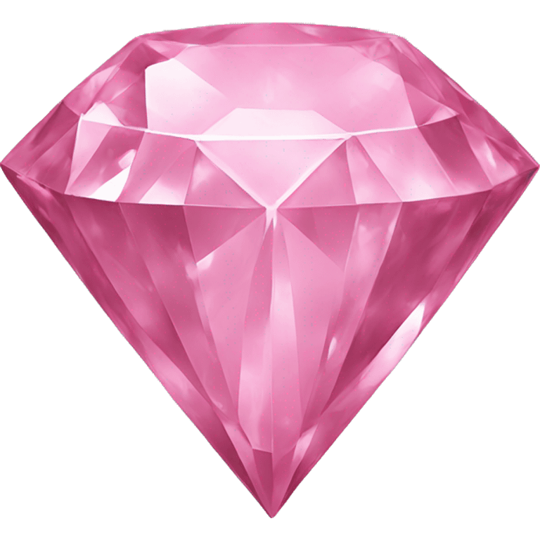 Pink diamond  emoji