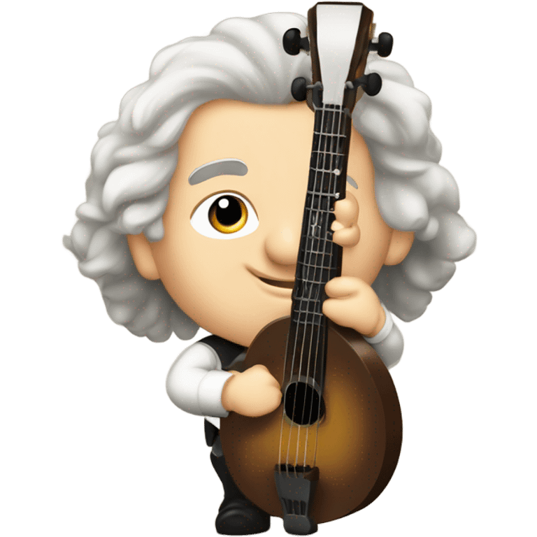 George Frideric Handel chibi banjo emoji