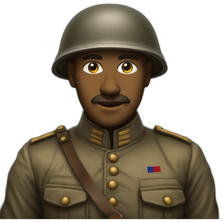 Soldat français ww1 emoji