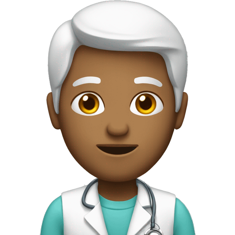 Patient in focus emoji