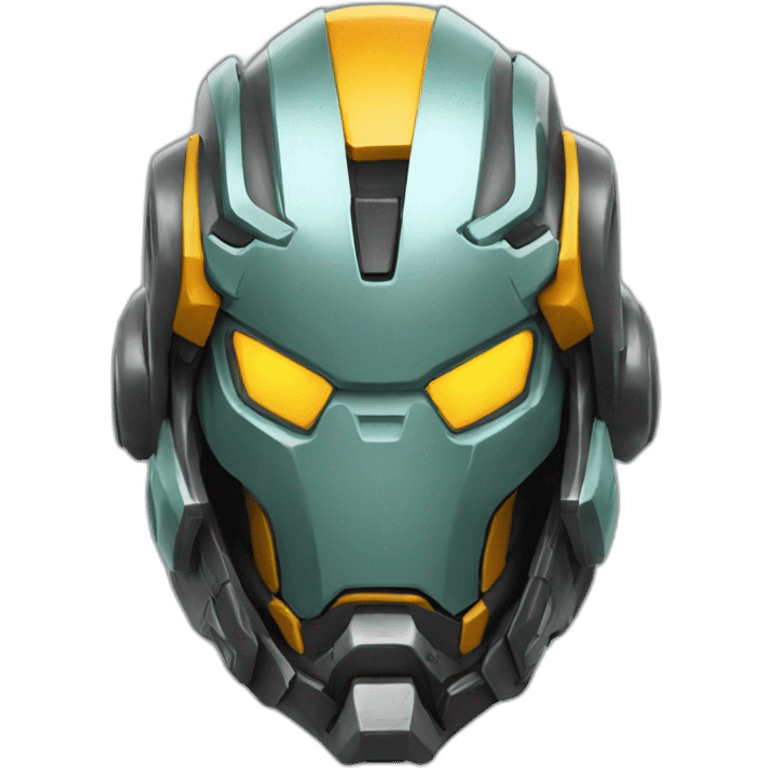 mecha helmet emoji