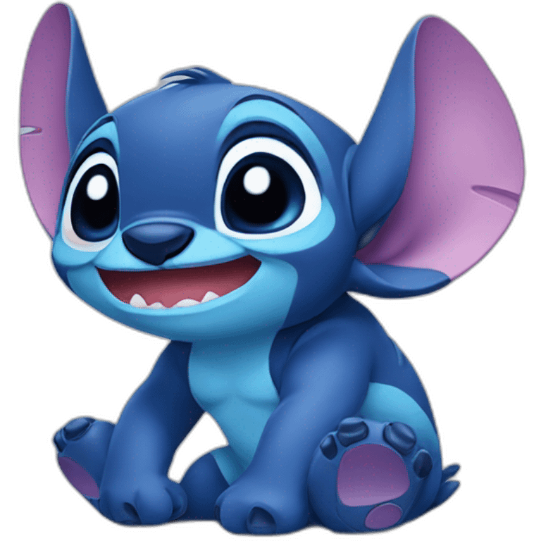 Cute stitch emoji