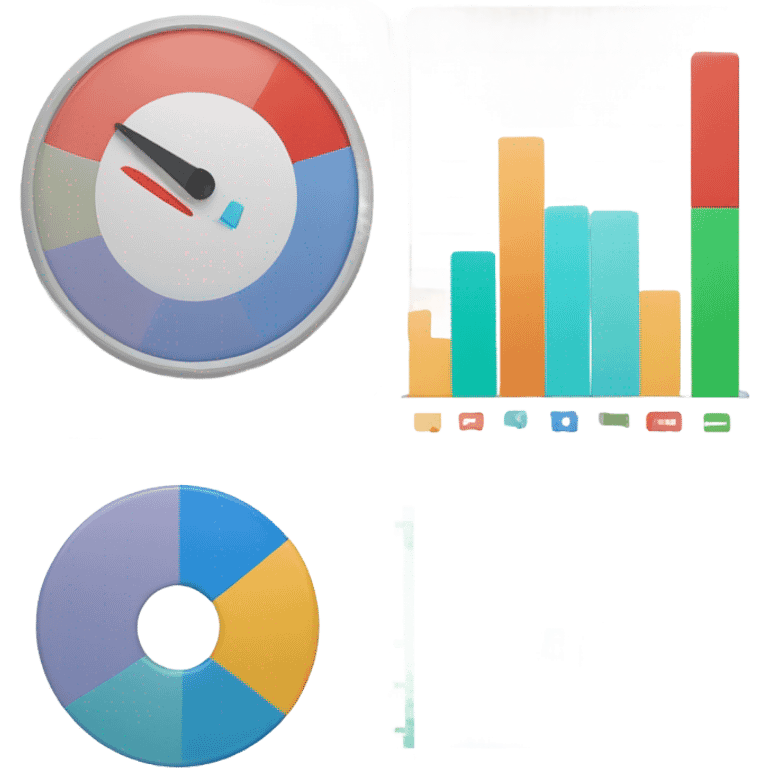 analytics dashboard showing files emoji