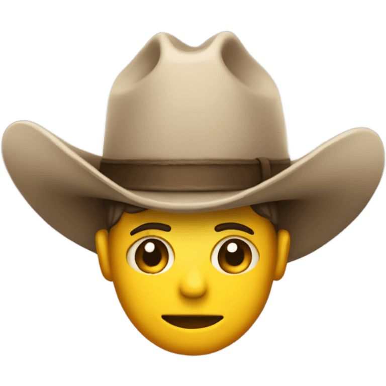 State of Texas wearing a hat  emoji