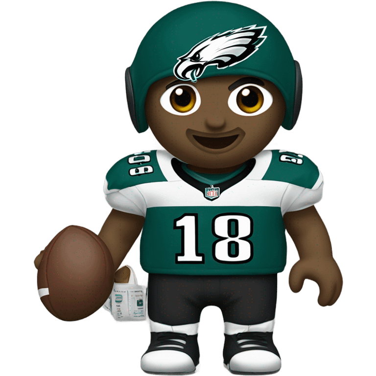 Philadelphia Eagles jersey emoji