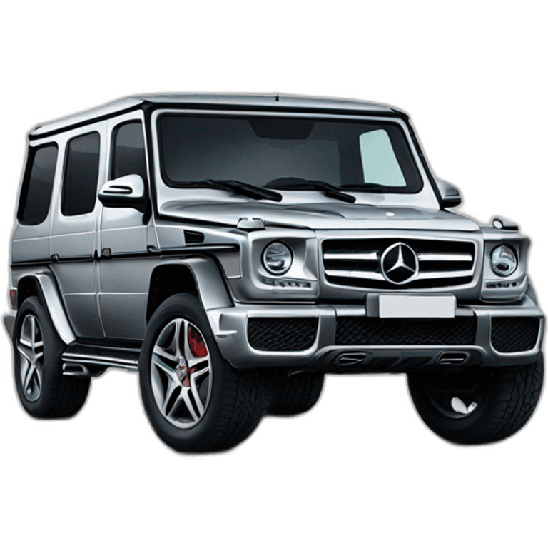 Mercedes class g emoji