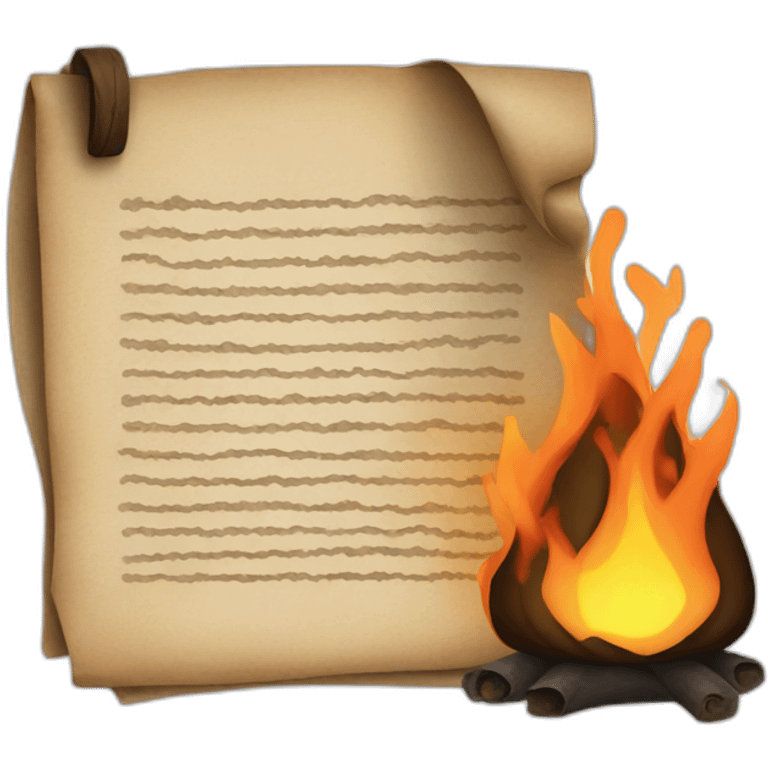 burned contract emoji