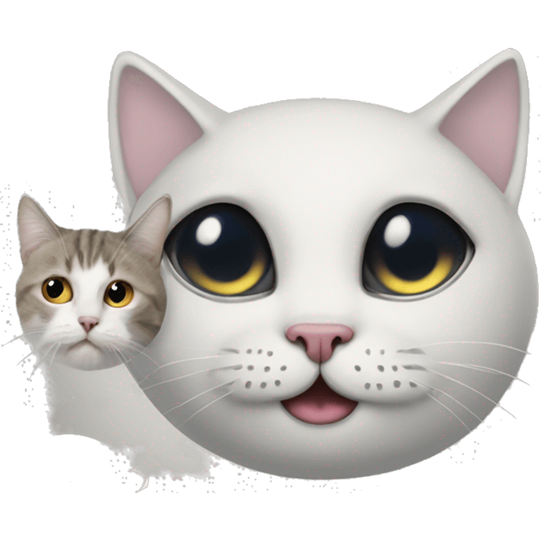 moon and cat combined emoji