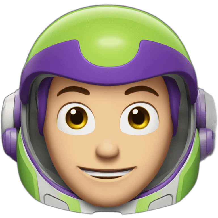 Buzz lightyear face emoji