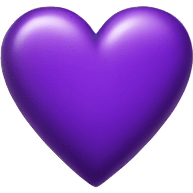 purple heart emoji