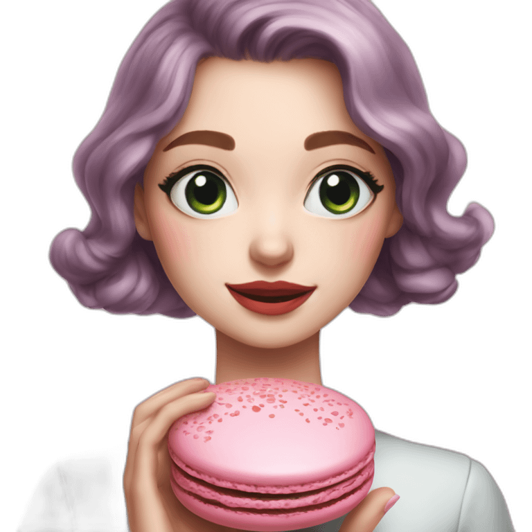 Macaron Nastya emoji