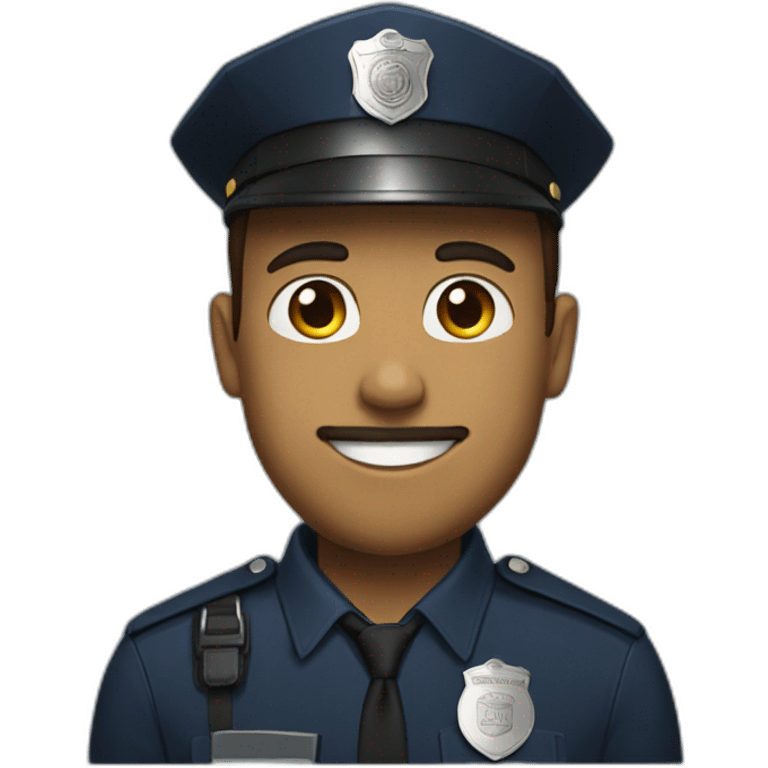 Police and father emoji