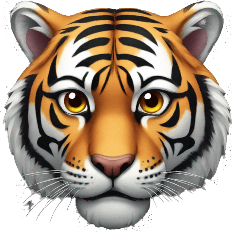 scary tiger emoji