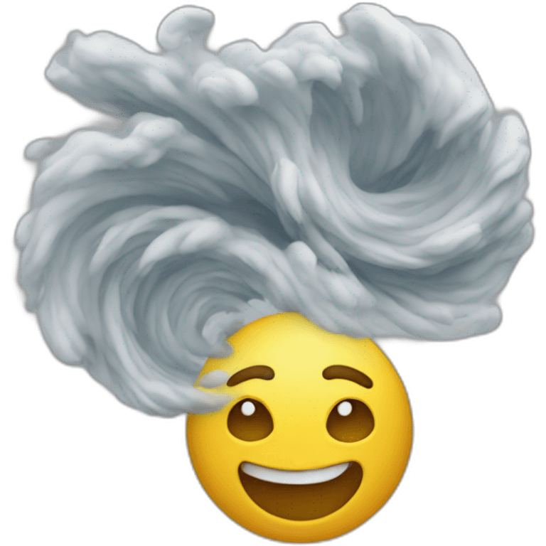 Turbulent whirls emoji