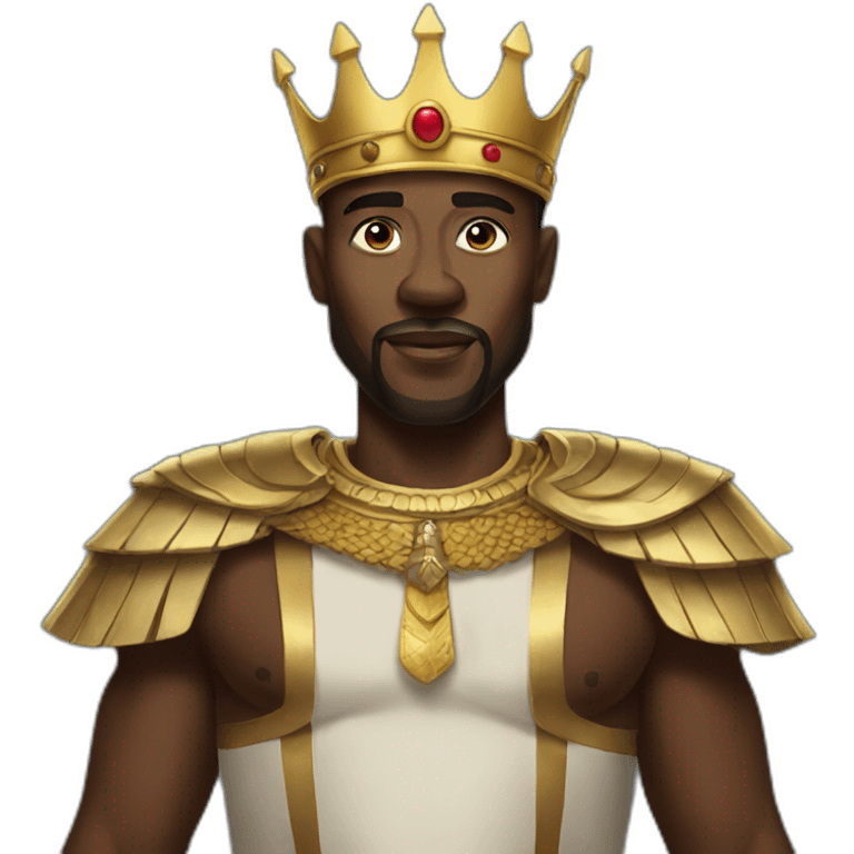 african king  emoji