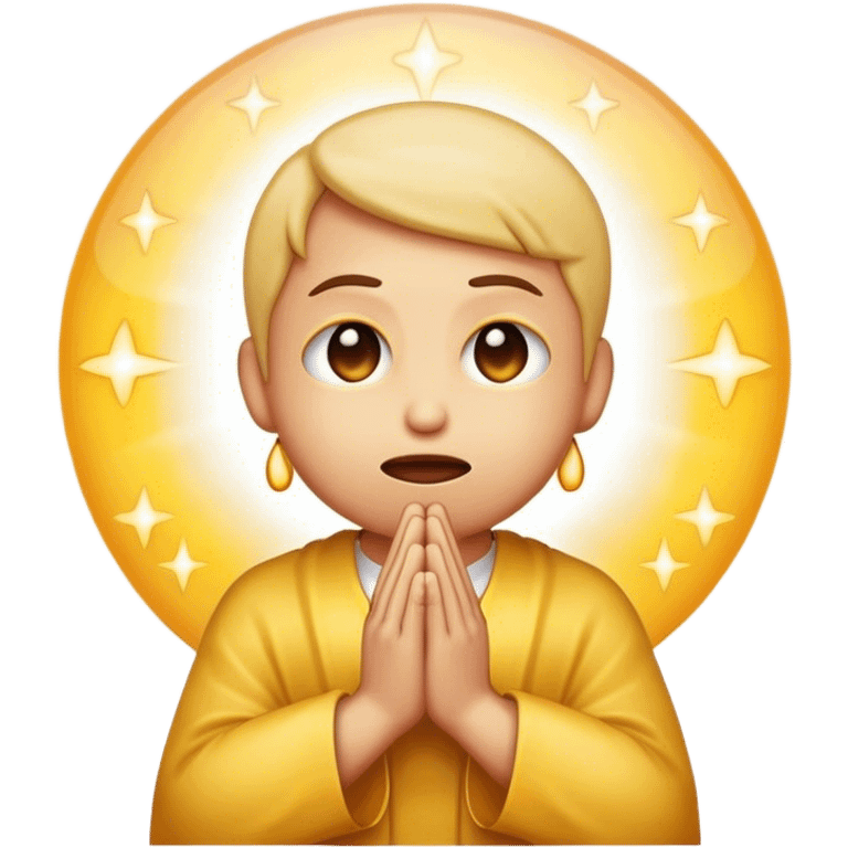 freaky emoji praying emoji