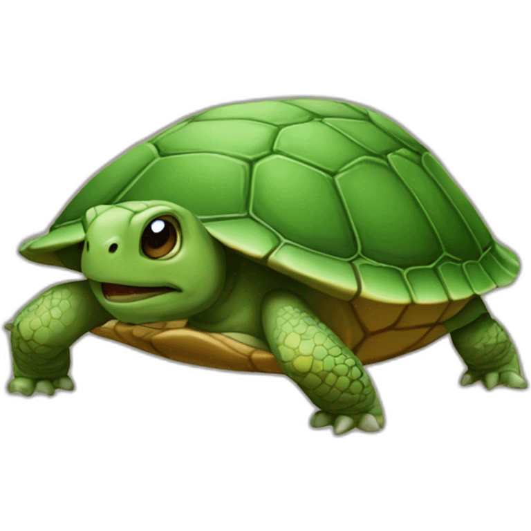 Caca tortue emoji