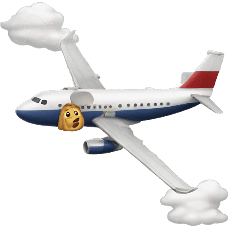 Plane going Georgia to Texas  emoji