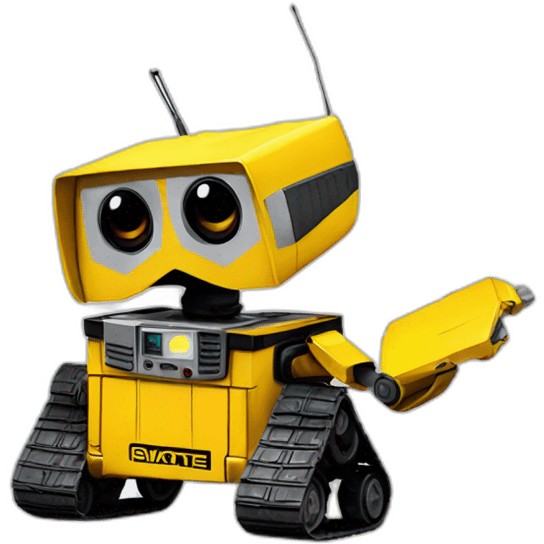 Wall-e fight pikachu  emoji