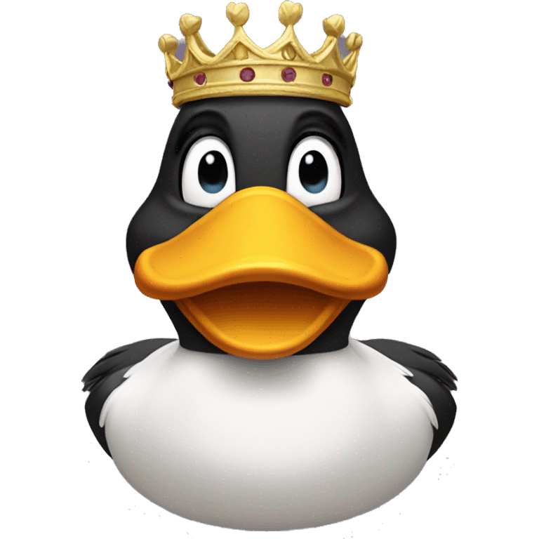 dolan duck with crown emoji