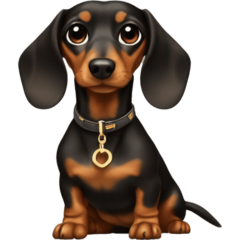 dachshund Fendi emoji