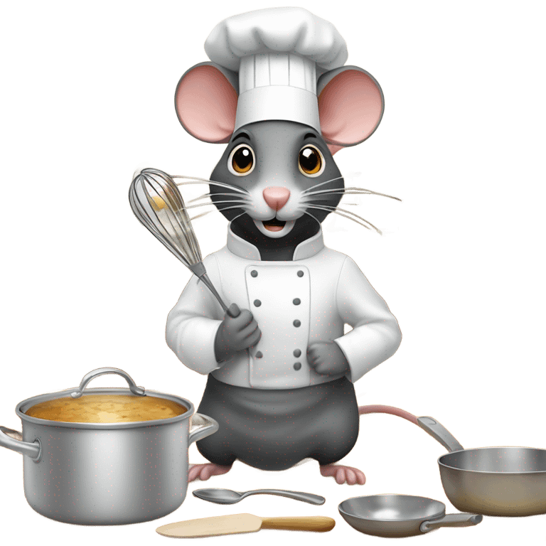 Rat chef emoji