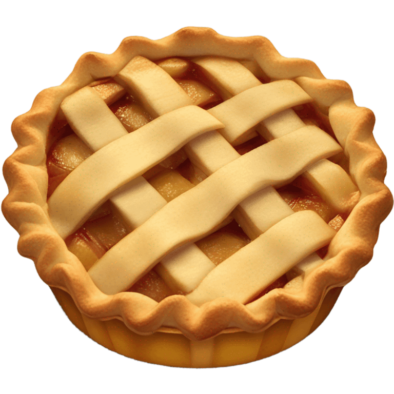 Apple pie emoji