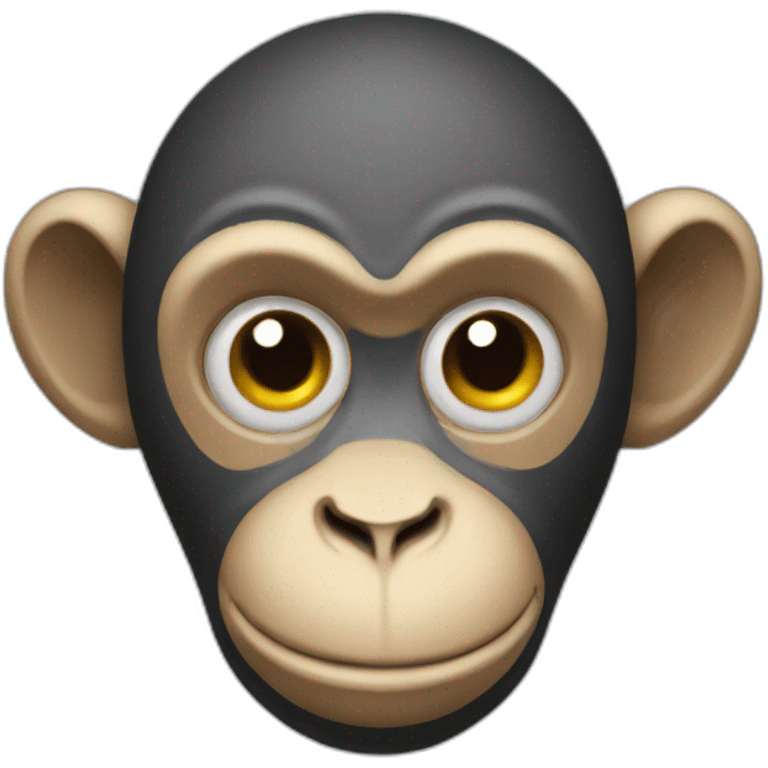 tyre face monkey emoji