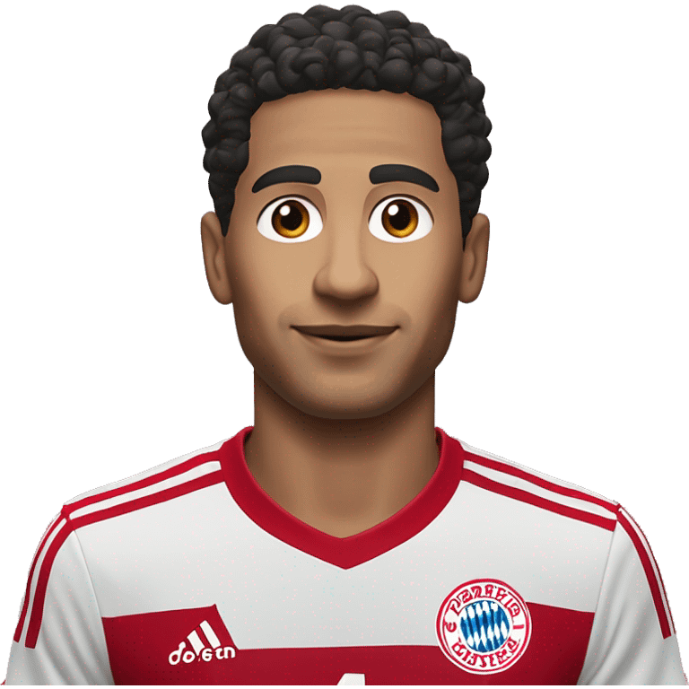 jamal musiala in fc bayern kit emoji